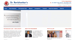 Desktop Screenshot of indianheadacheclinic.com